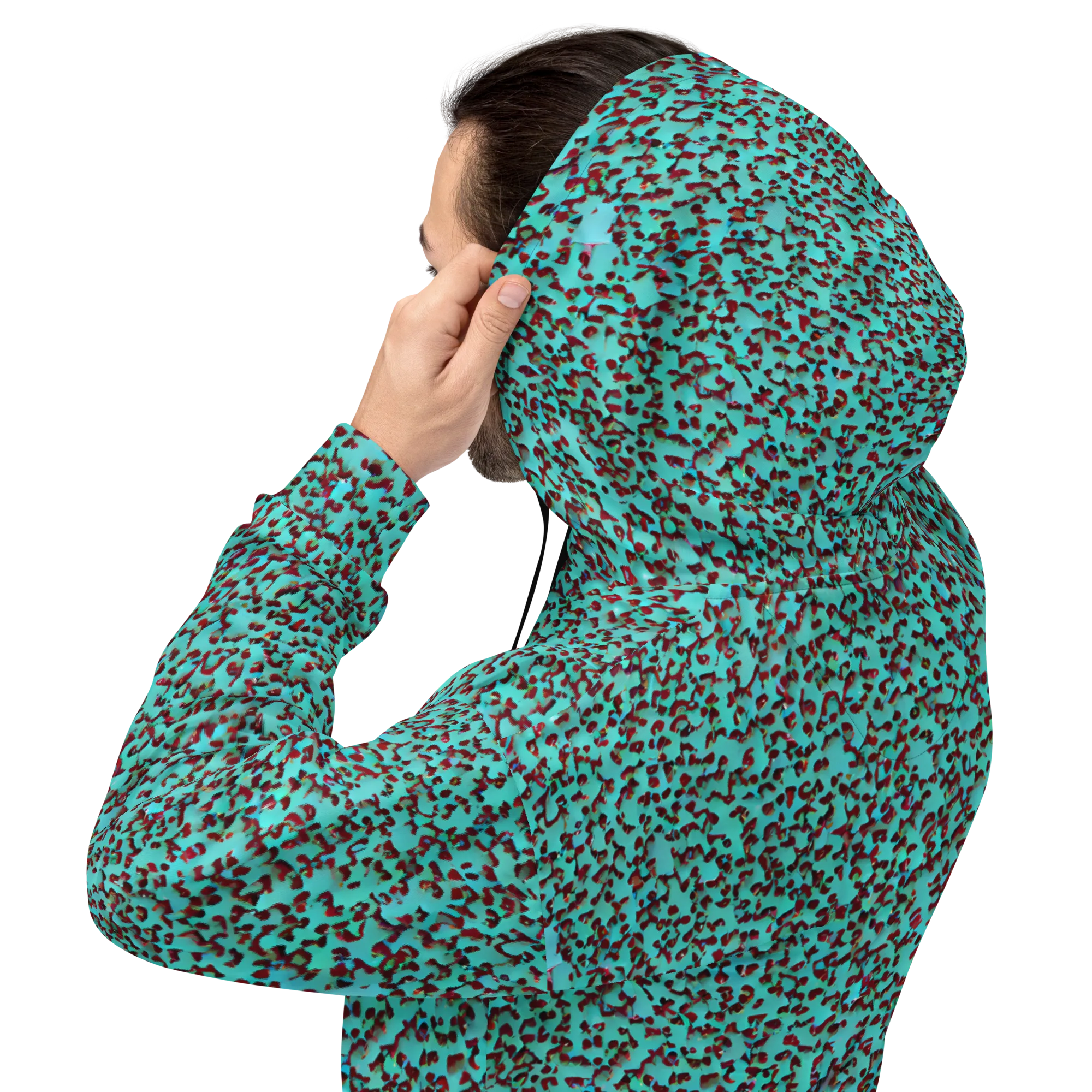 Neon Hide on Hoodie — Back