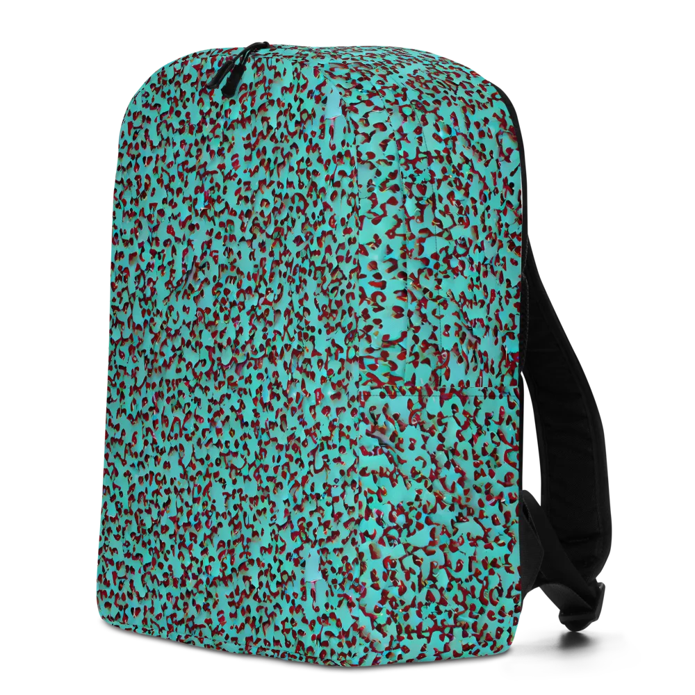 Neon Hide on Minimalist Backpack — Left