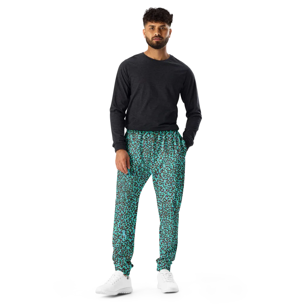 Neon Hide on Men's Joggers — Front