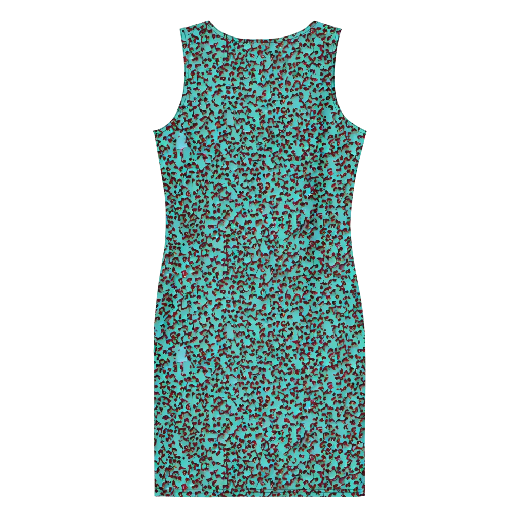 Neon Hide on Bodycon Dress — Back