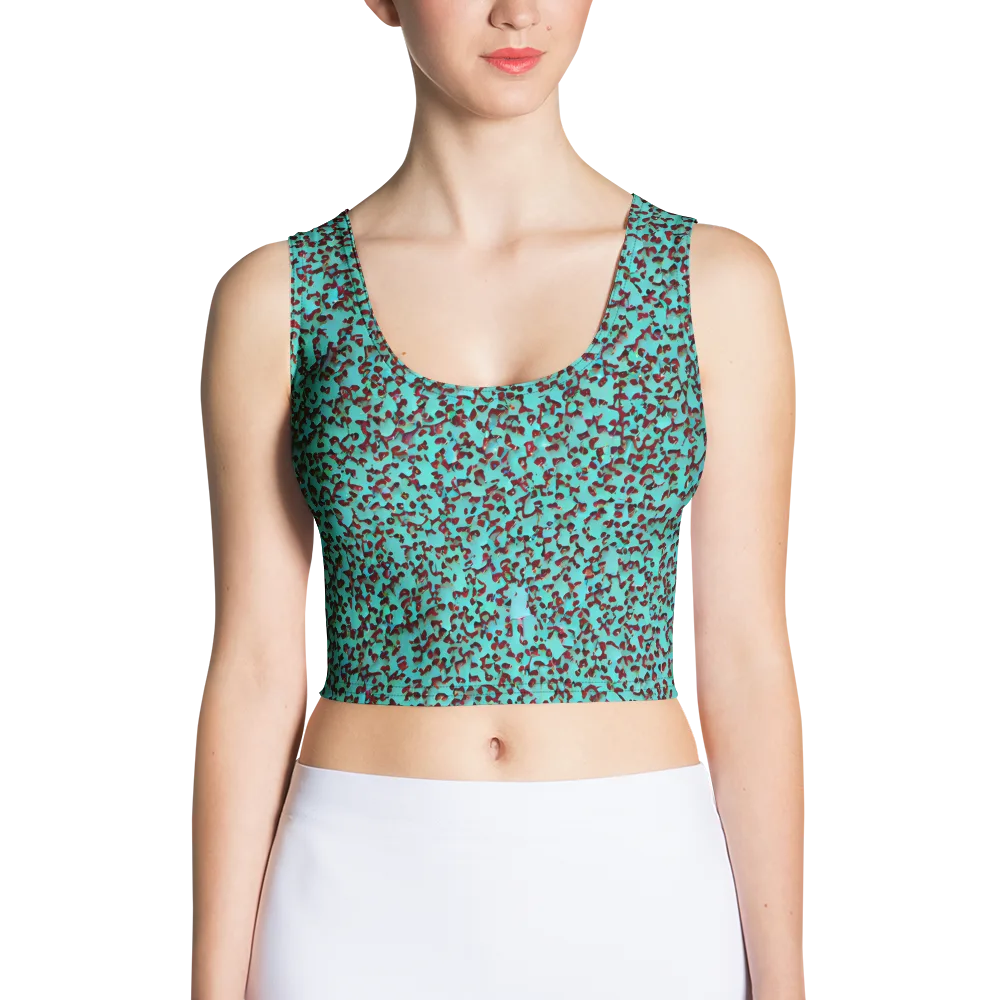 Neon Hide on Crop Top — Front