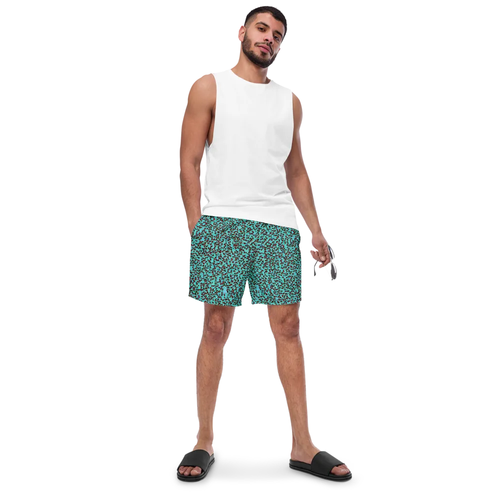 Neon Hide on Swim Trunks — Front