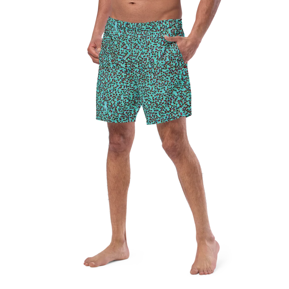 Neon Hide on Swim Trunks — Left Front