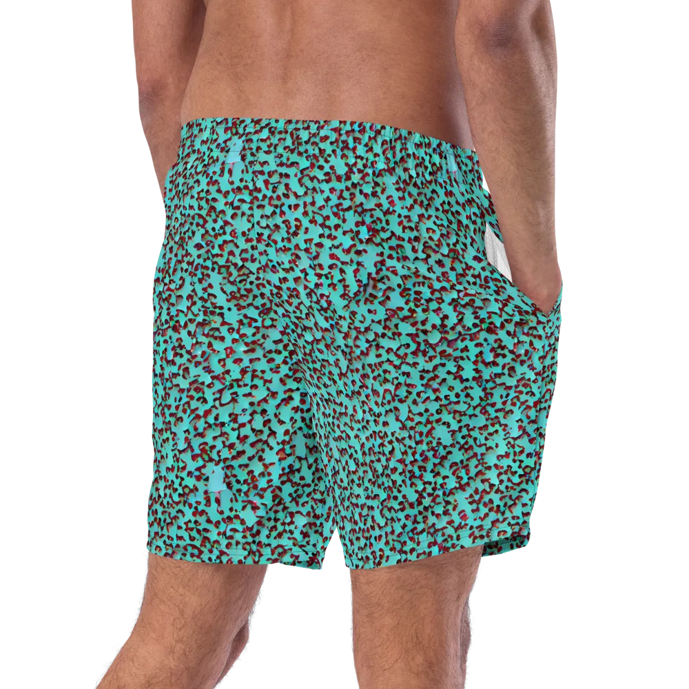 Neon Hide on Swim Trunks — Right Back