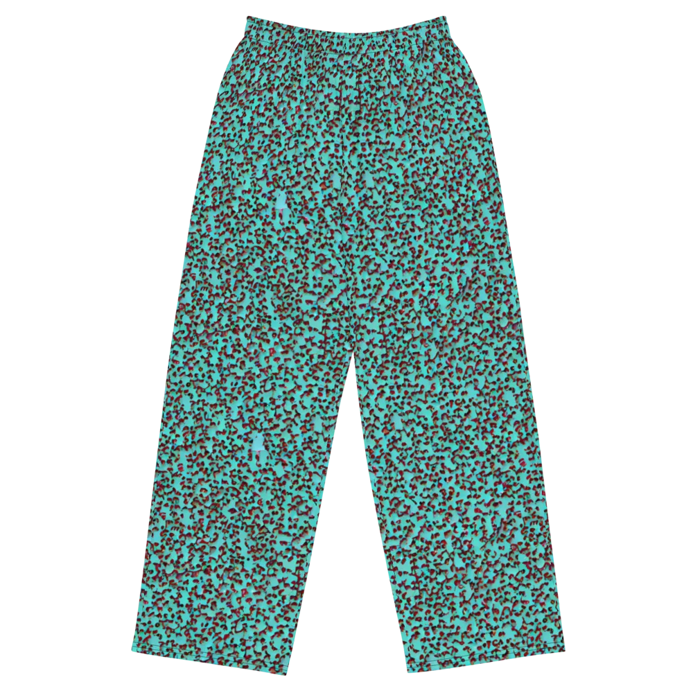 Neon Hide on Wide-Leg Pants — Front