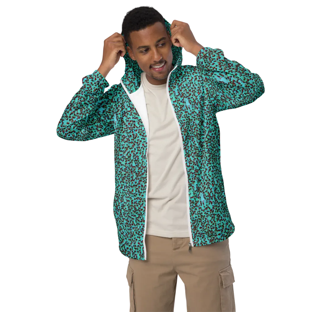 Neon Hide on Men's Windbreaker — Front