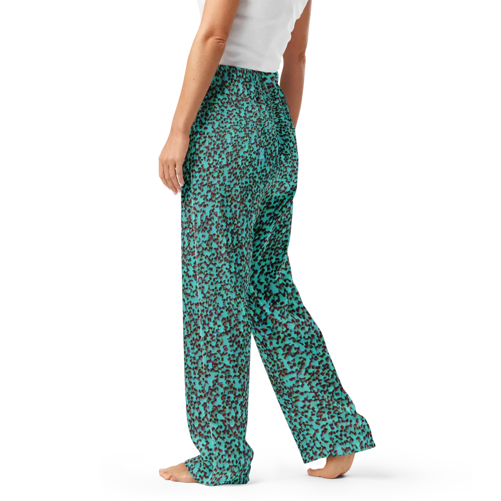 Neon Hide on Women's Pajama Pants — Left