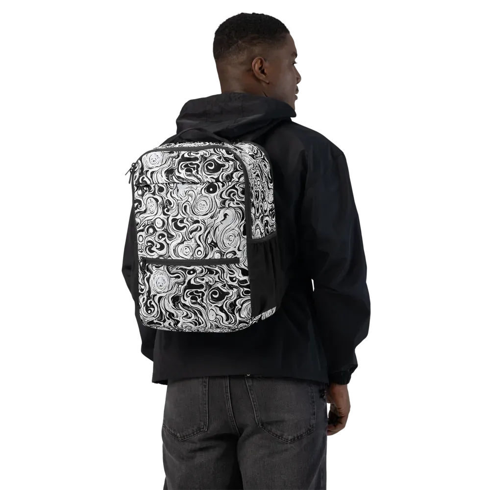 Whorl Theory on Utility Backpack — Back