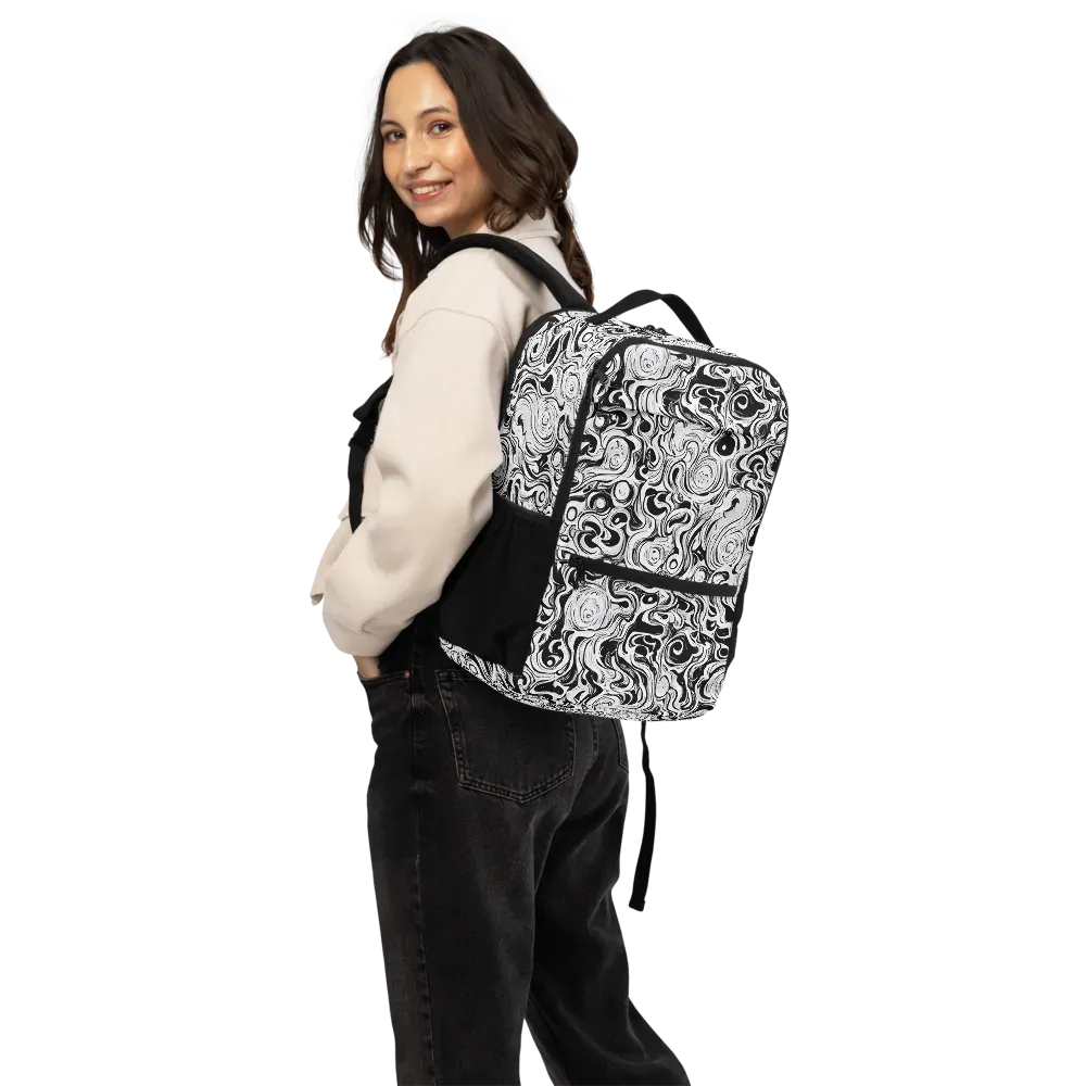 Whorl Theory on Utility Backpack — Back