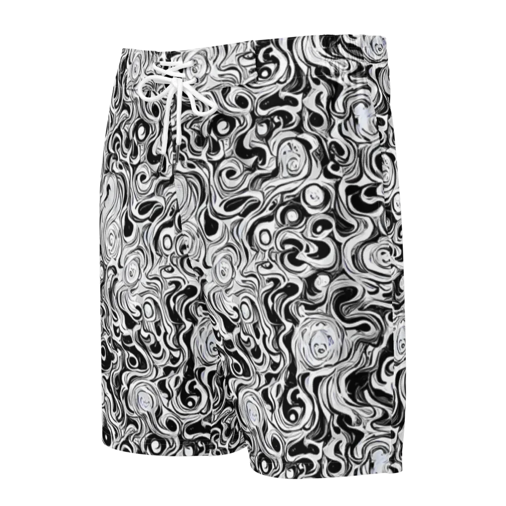 Whorl Theory on Men's Board Shorts — Front