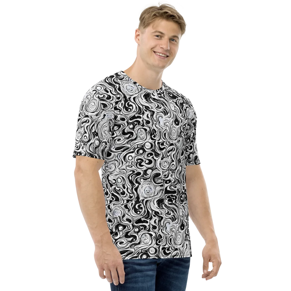 Whorl Theory on Men's Crew Neck T-Shirt — Right