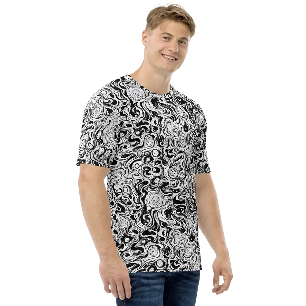 Whorl Theory on Men's Crew Neck T-Shirt — Right