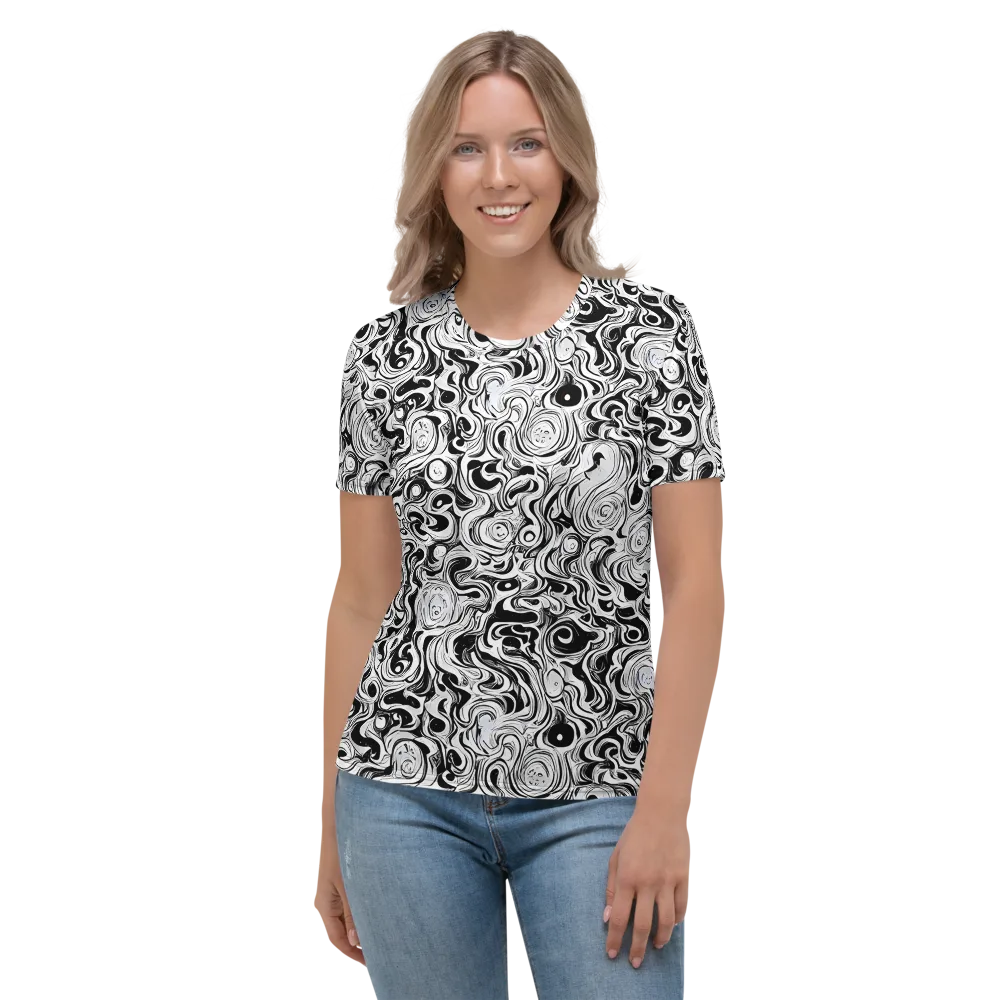 Whorl Theory on Women's Crew Neck T-Shirt — Front