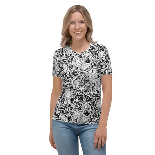 Whorl Theory on a Women's Crew Neck T-Shirt