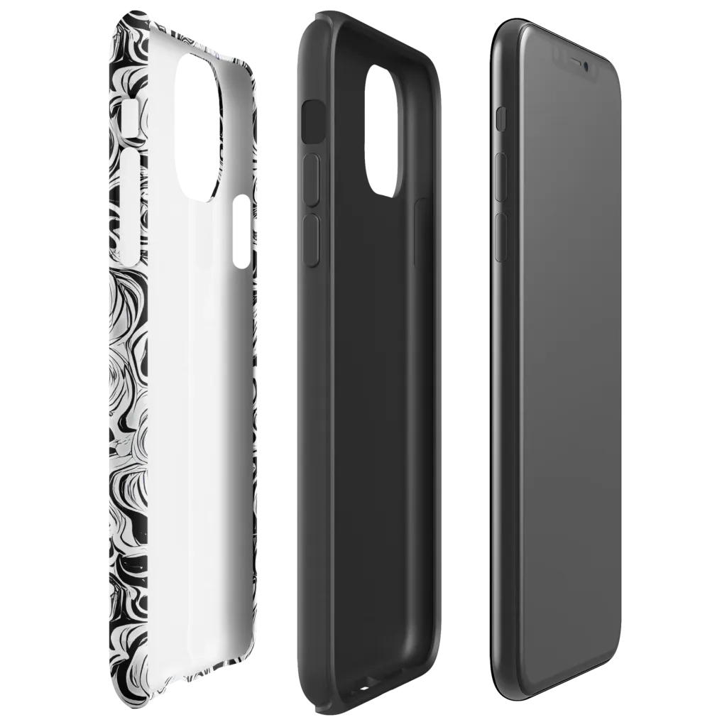 Whorl Theory on Tough Case for iPhone® — Right