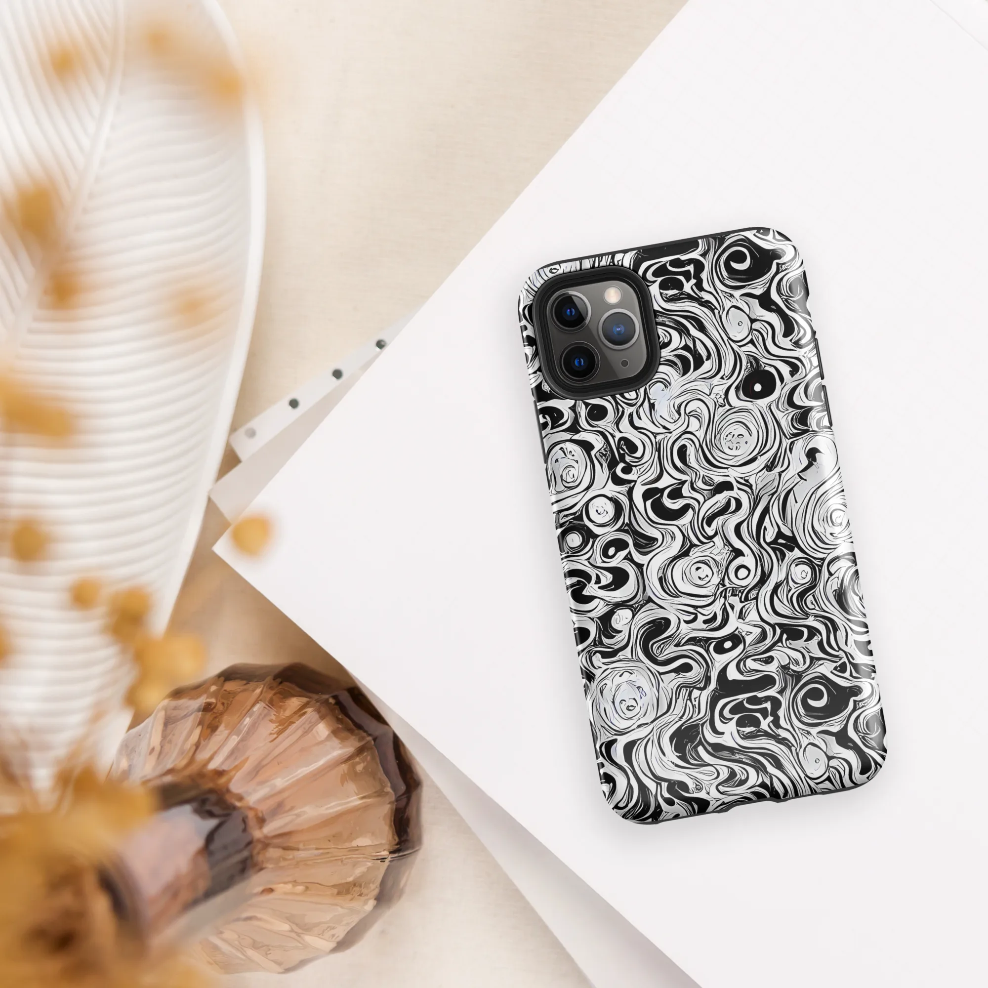 Whorl Theory on Tough Case for iPhone® — Front
