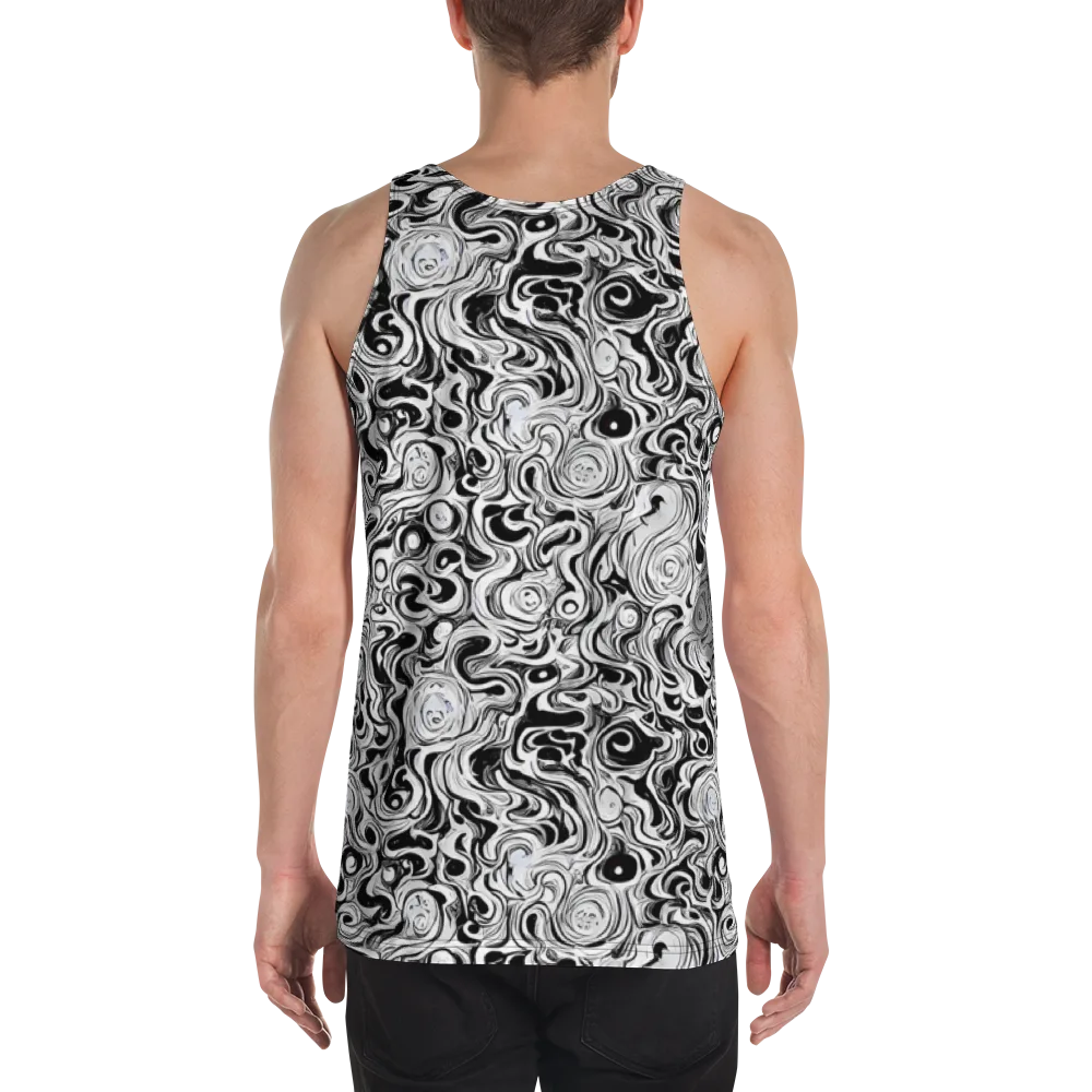 Whorl Theory on Men's Tank Top — Back