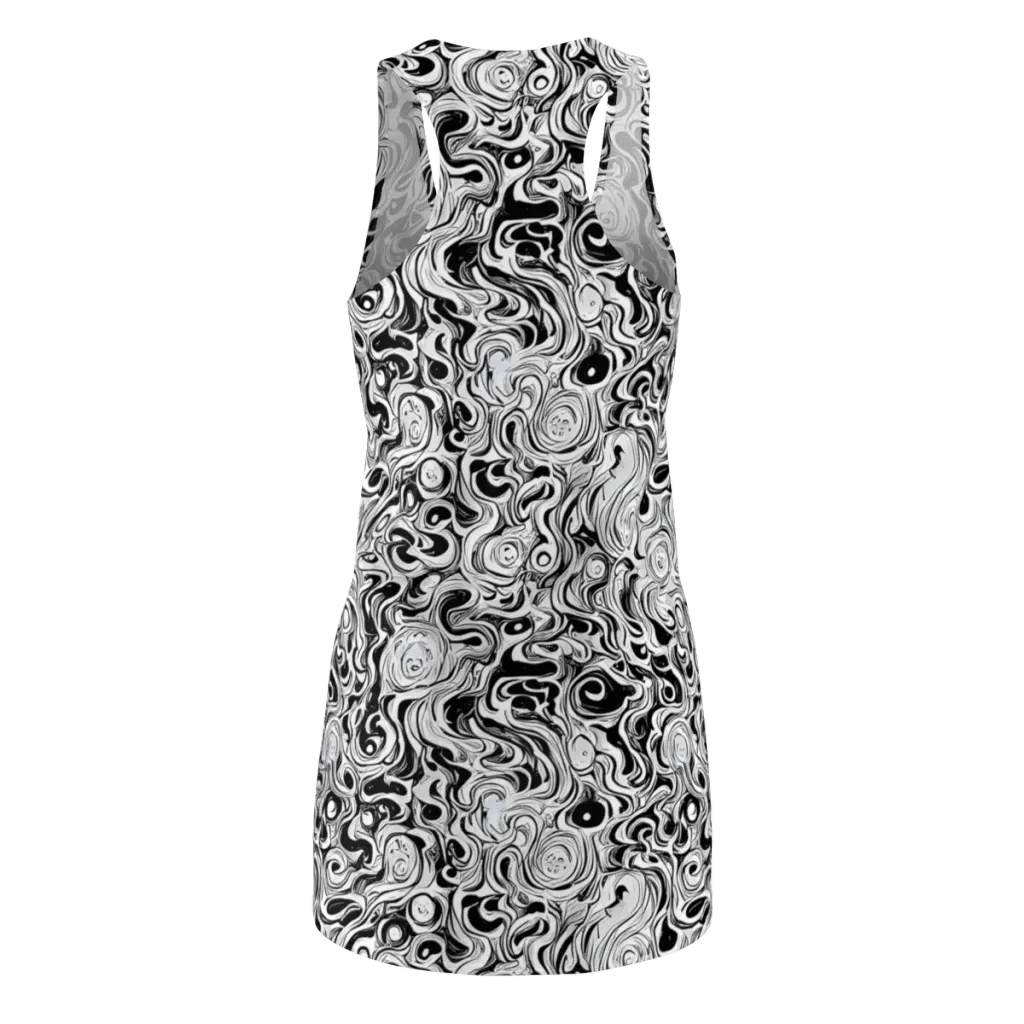 Whorl Theory on Racerback Dress — Back
