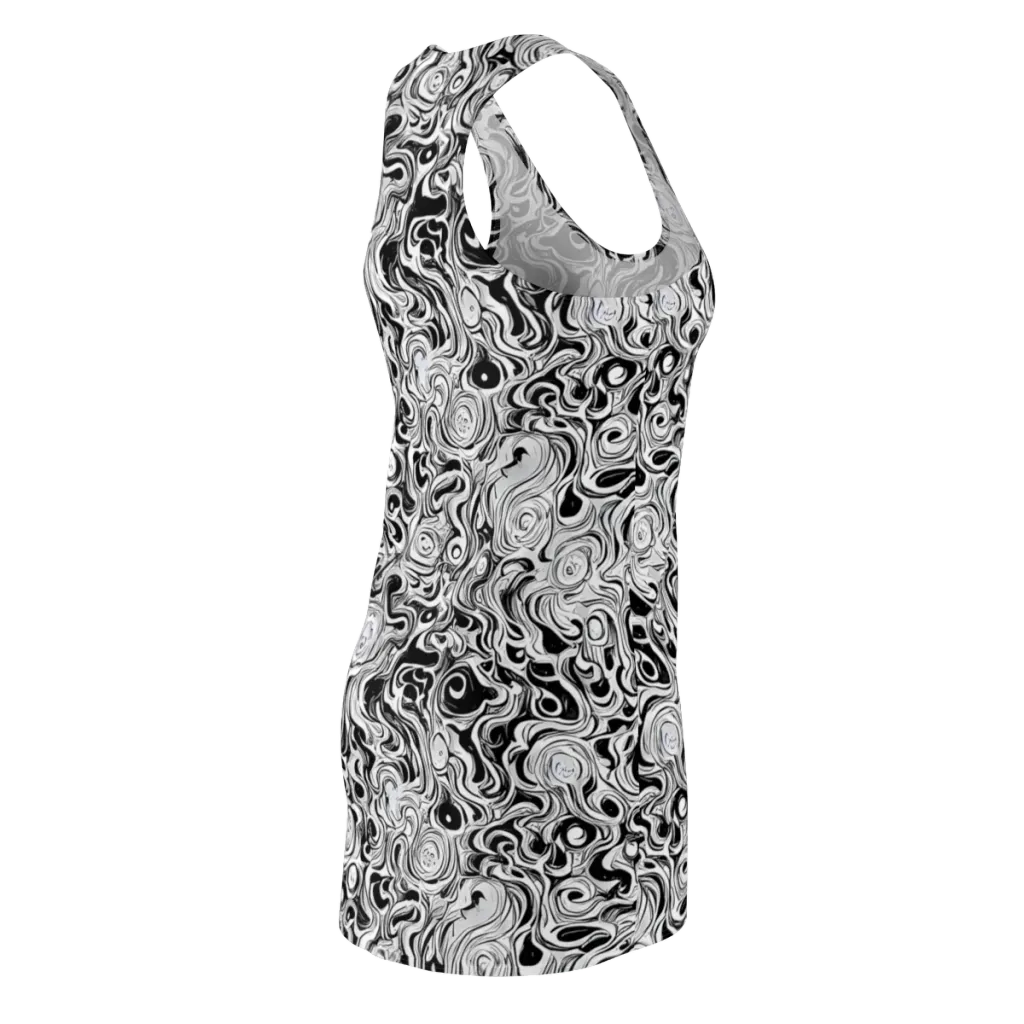 Whorl Theory on Racerback Dress — Back Side