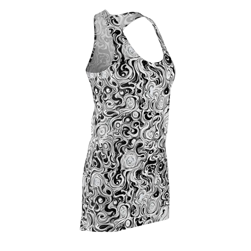 Whorl Theory on Racerback Dress — Front Side
