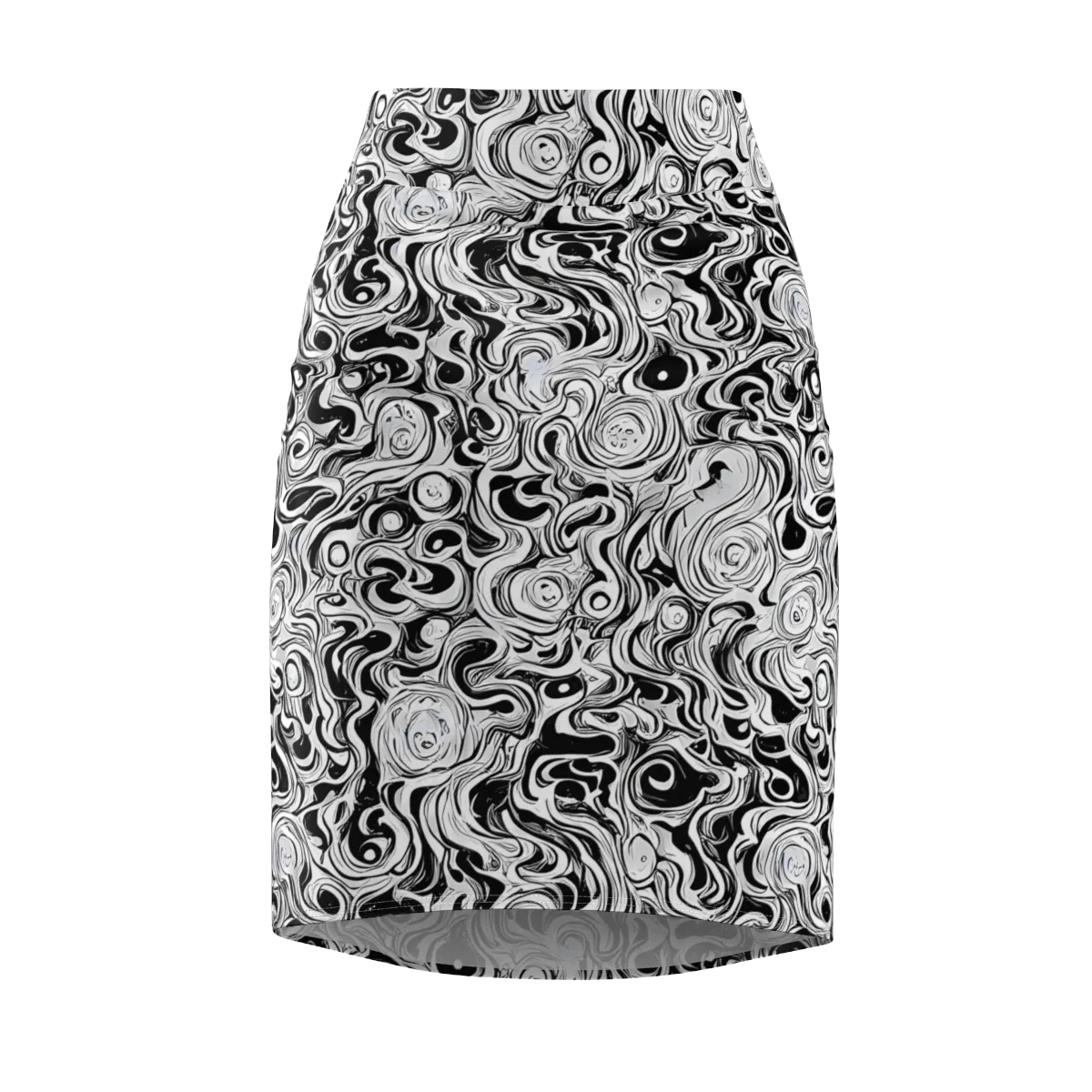Whorl Theory on Pencil Skirt — Front
