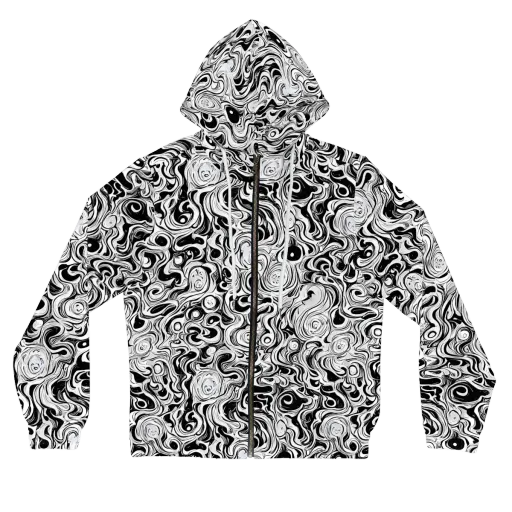 Whorl Theory on a Women's Full-Zip Hoodie