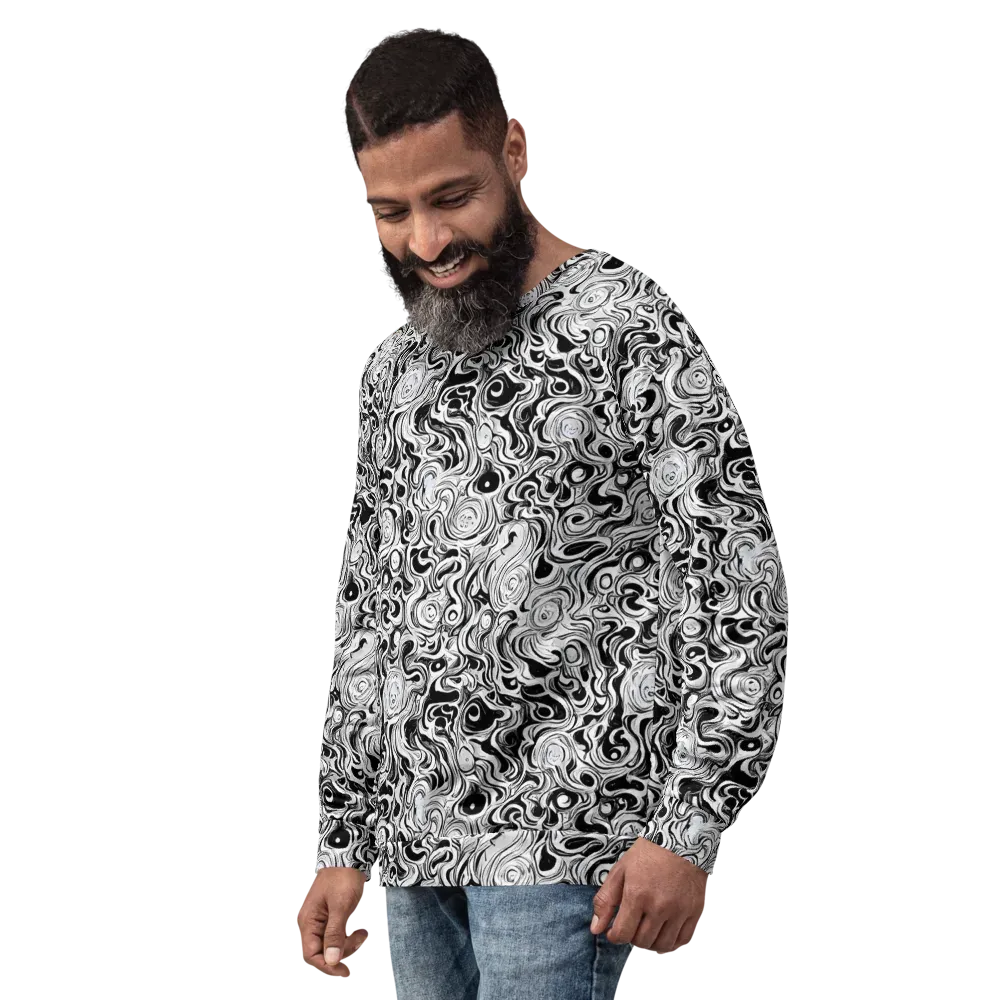 Whorl Theory on Sweatshirt — Left Front