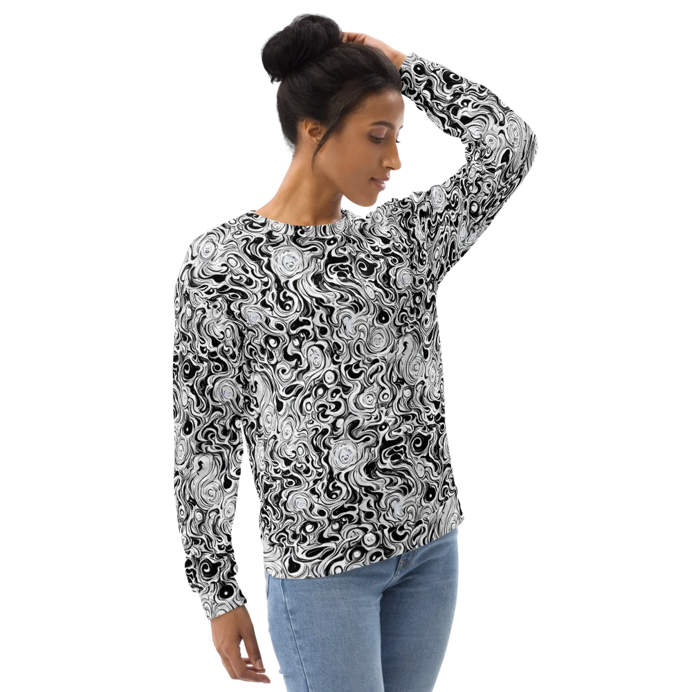 Whorl Theory on Sweatshirt — Right Front