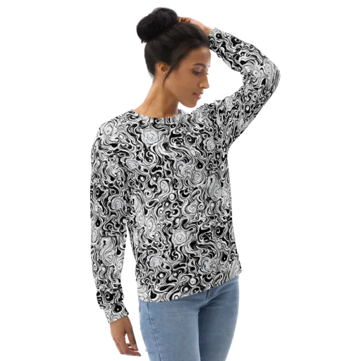 Whorl Theory on a Sweatshirt