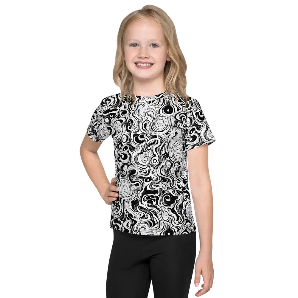 Whorl Theory on Kids Crew Neck T-Shirt — Front