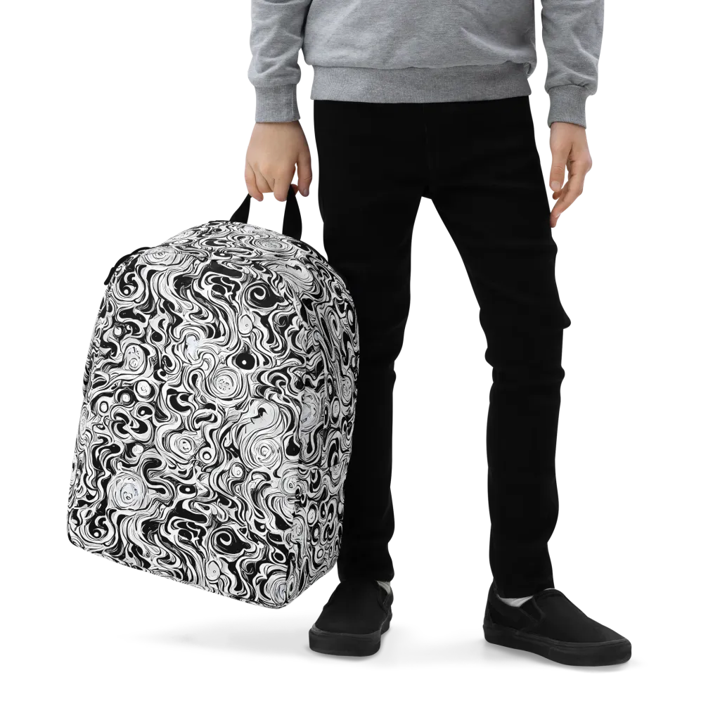 Whorl Theory on Minimalist Backpack — Zoomed-in