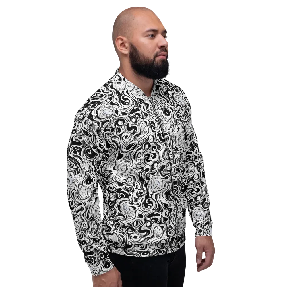 Whorl Theory on Bomber Jacket — Right
