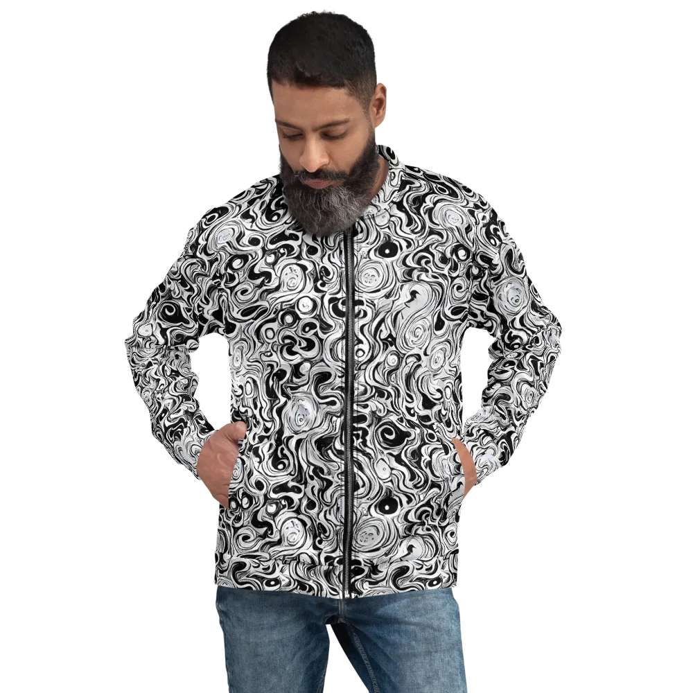 Whorl Theory on Bomber Jacket — Front