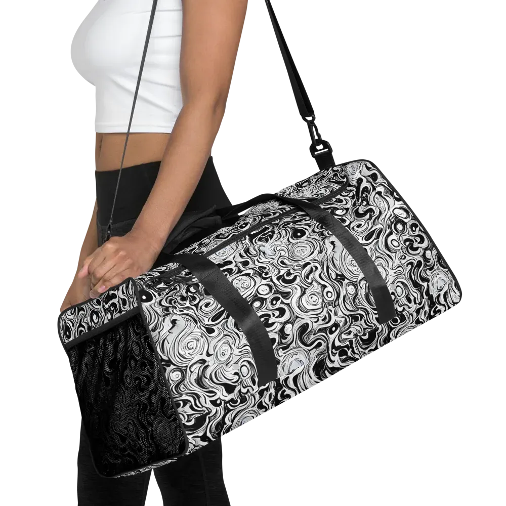 Whorl Theory on Duffle Bag — Front