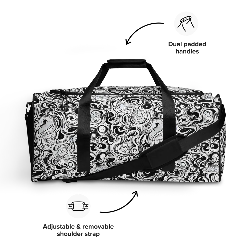 Whorl Theory on Duffle Bag — Front