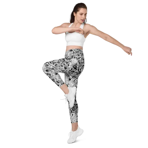 Whorl Theory on a Leggings with Pockets