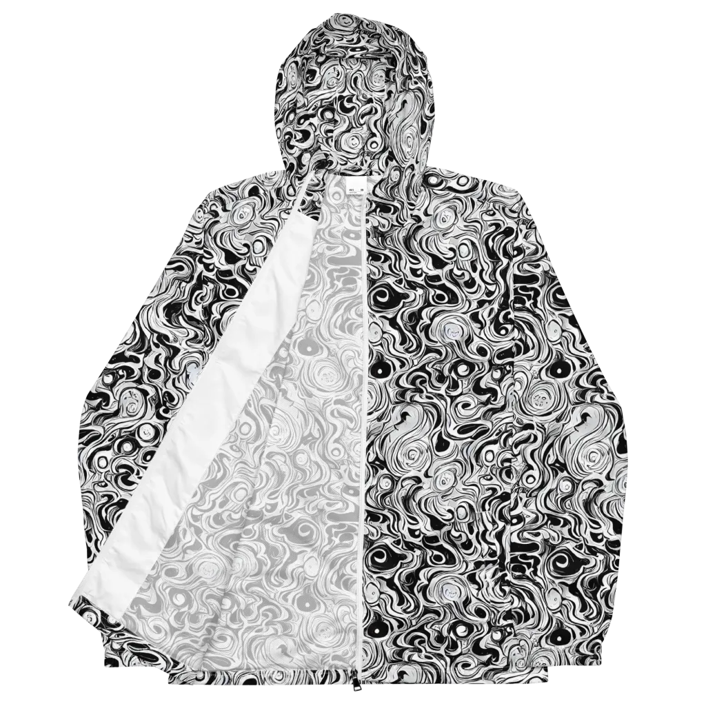 Whorl Theory on Men's Windbreaker — Front