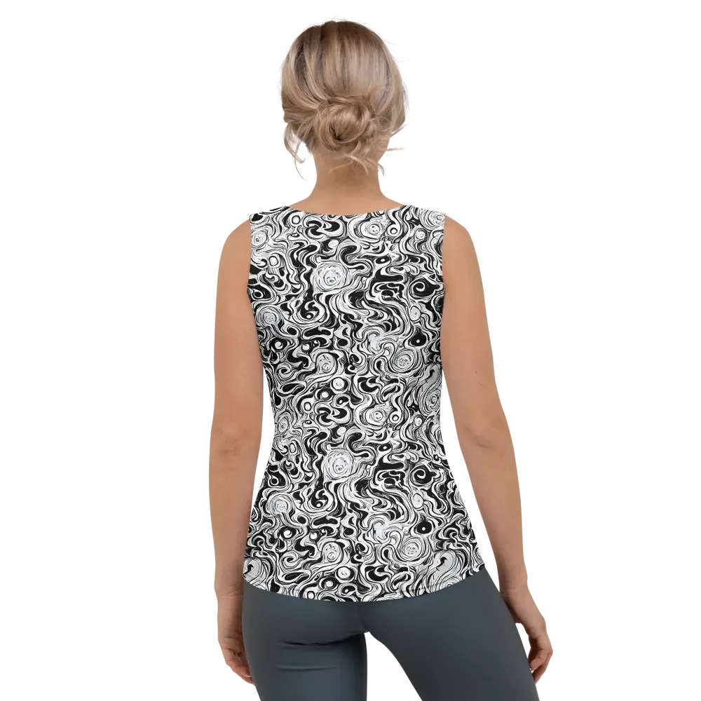 Whorl Theory on Women's Tank Top — Back