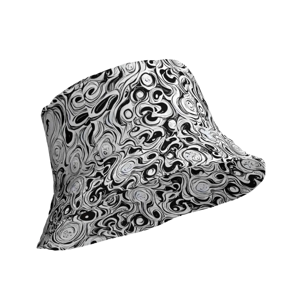 Whorl Theory on Reversible Bucket Hat — Product details Outside