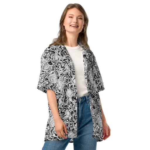 Whorl Theory on a Button Shirt