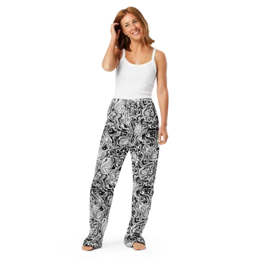 Whorl Theory on a Women's Pajama Pants