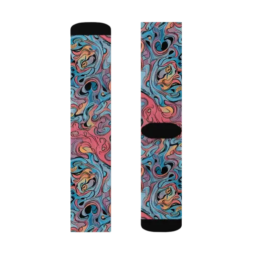 Electric Puddle on a Socks