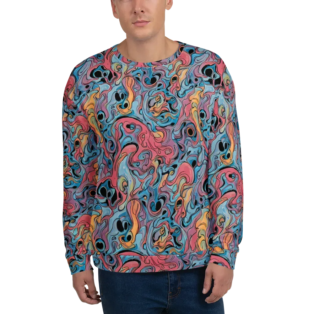 Electric Puddle on Sweatshirt — Front