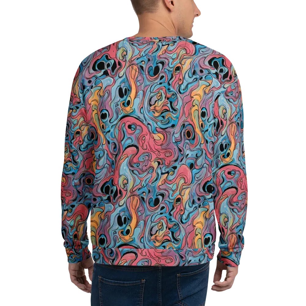 Electric Puddle on Sweatshirt — Back