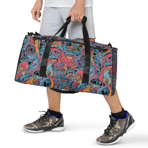 Electric Puddle on a Duffle Bag
