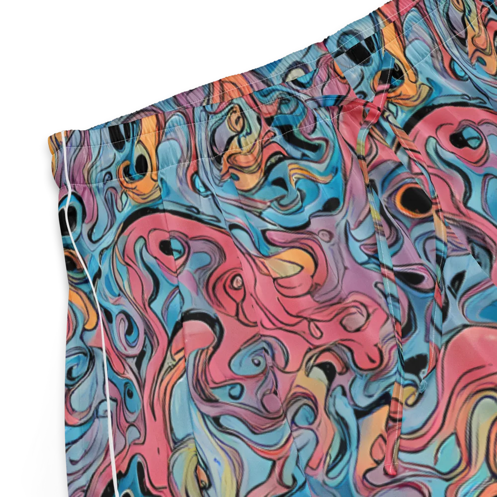 Electric Puddle on Women's Pajama Shorts — Product details