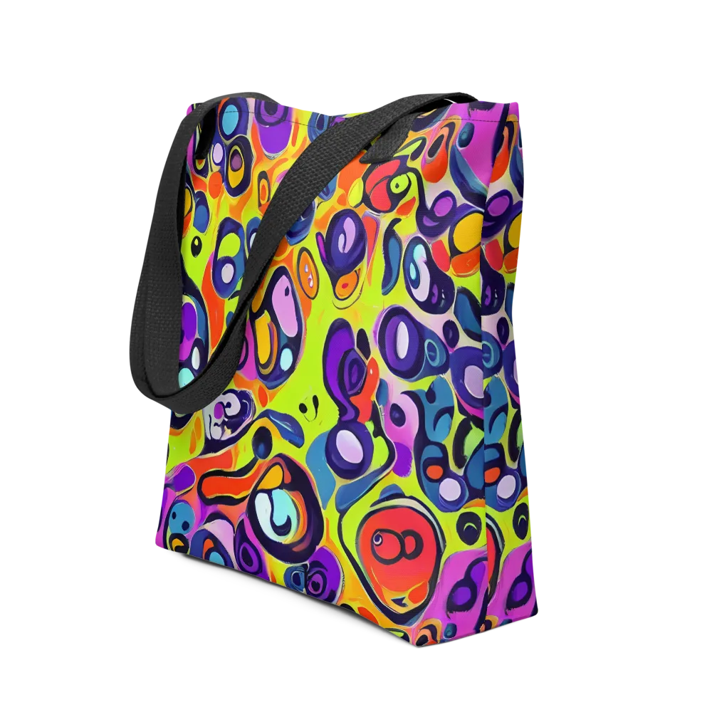 Psychedelic Pebbles on Tote Bag — Front