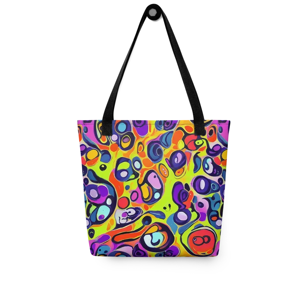Psychedelic Pebbles on Tote Bag — Front