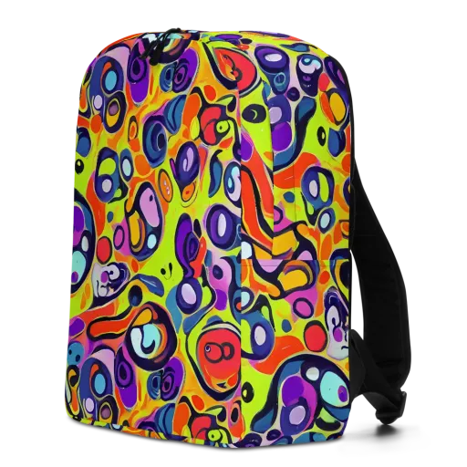Psychedelic Pebbles on a Minimalist Backpack