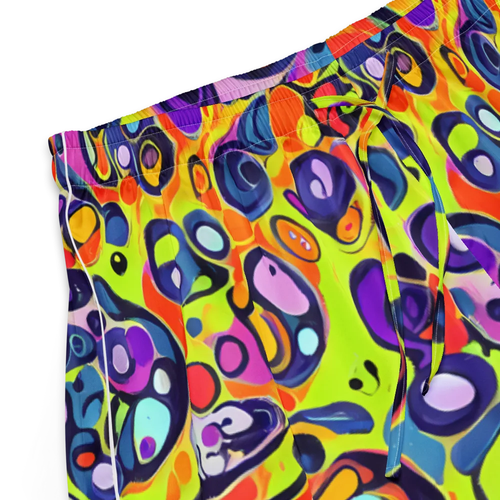 Psychedelic Pebbles on Women's Pajama Shorts — Product details